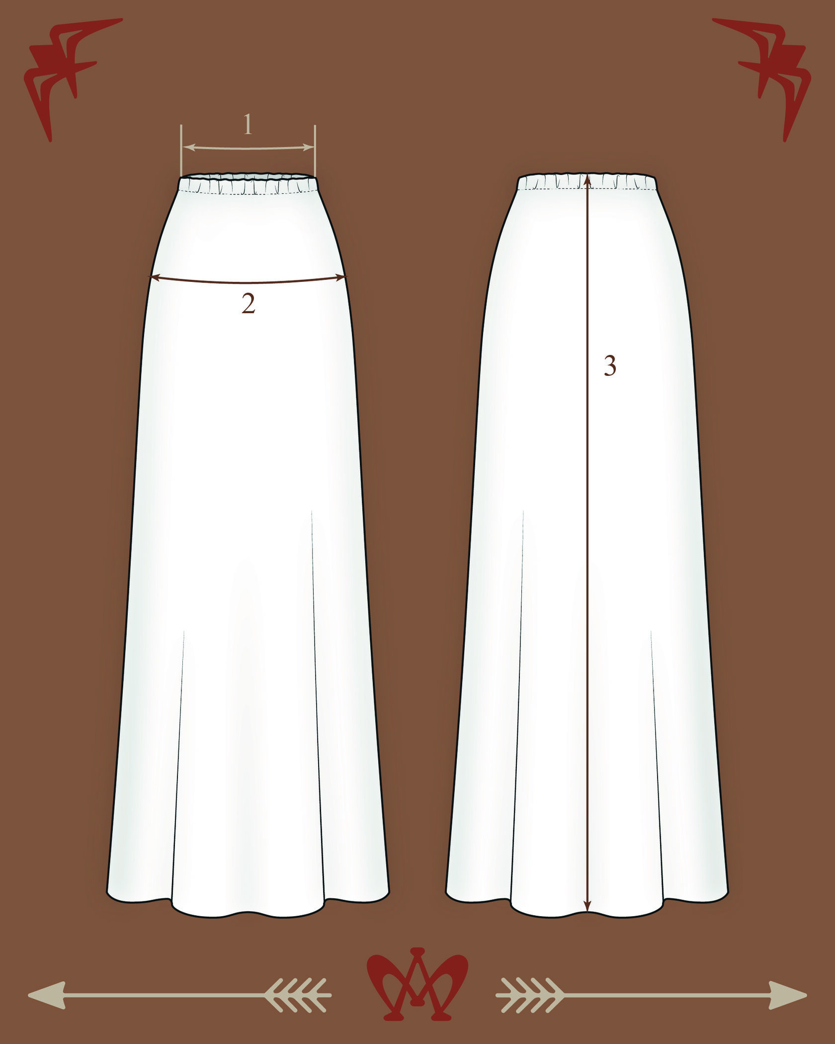 «Saffron» Skirt