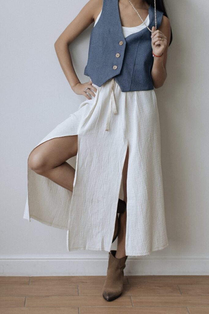 «Provence» Muslin Skirt