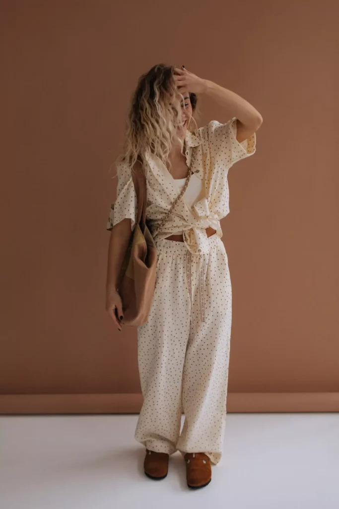«Freckles» Muslin Pants