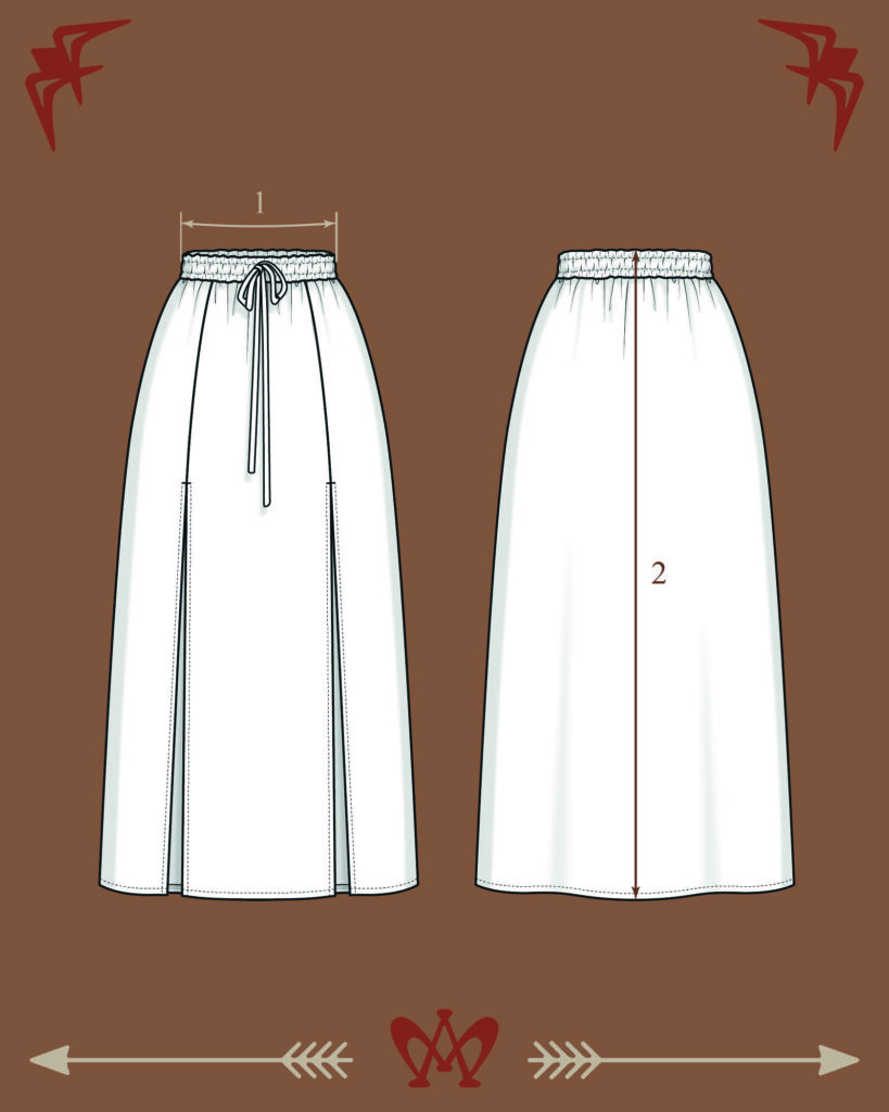 «Provence» Muslin Skirt