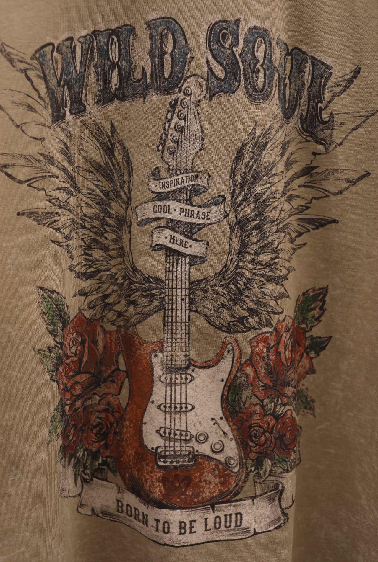 «Old school» T-shirt ocher - Image 5